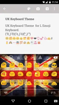 UK Keyboard android App screenshot 0