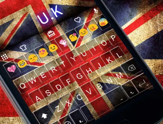 UK Keyboard android App screenshot 1