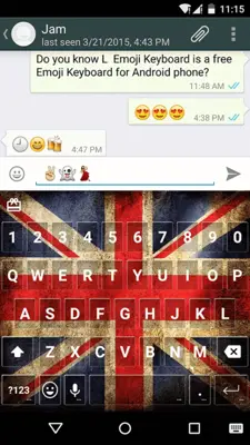 UK Keyboard android App screenshot 2