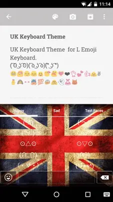 UK Keyboard android App screenshot 3