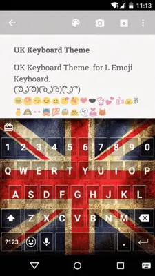 UK Keyboard android App screenshot 4